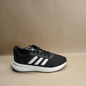 Adidas Black and White Mens Running Shoes